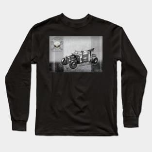 Junkyard Rods Tow Truck Long Sleeve T-Shirt